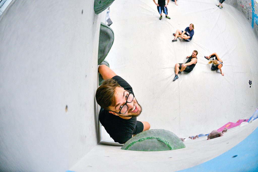 Tag der offenen Tür 2018 - eine super Gelegenheit die Boulderwelt Frankfurt gratis kennenzulernen.