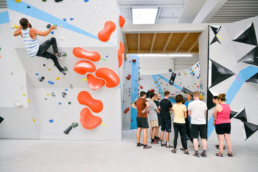 Tag der offenen Tür 2018 - eine super Gelegenheit die Boulderwelt Frankfurt gratis kennenzulernen.