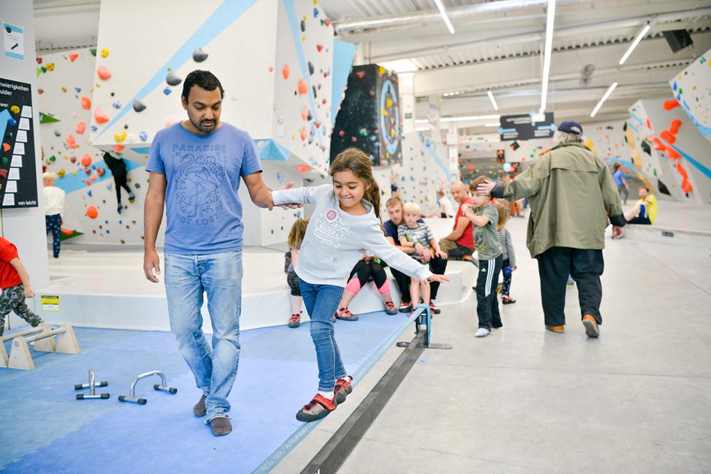 Tag der offenen Tür 2018 - eine super Gelegenheit die Boulderwelt Frankfurt gratis kennenzulernen.