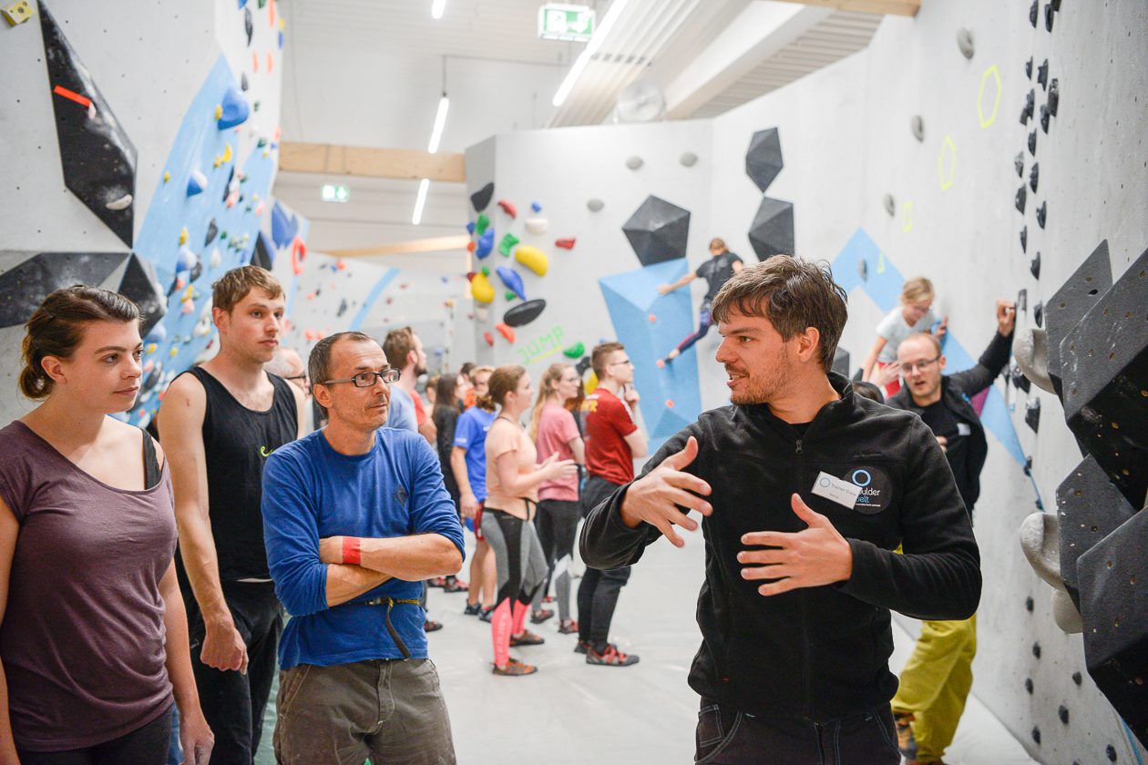 Tech Session Nr 2 2018 in der Boulderwelt Frankfurt