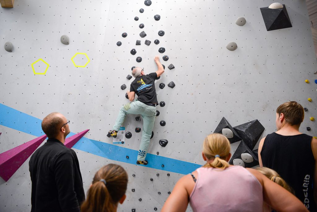 Tech Session Nr 2 2018 in der Boulderwelt Frankfurt