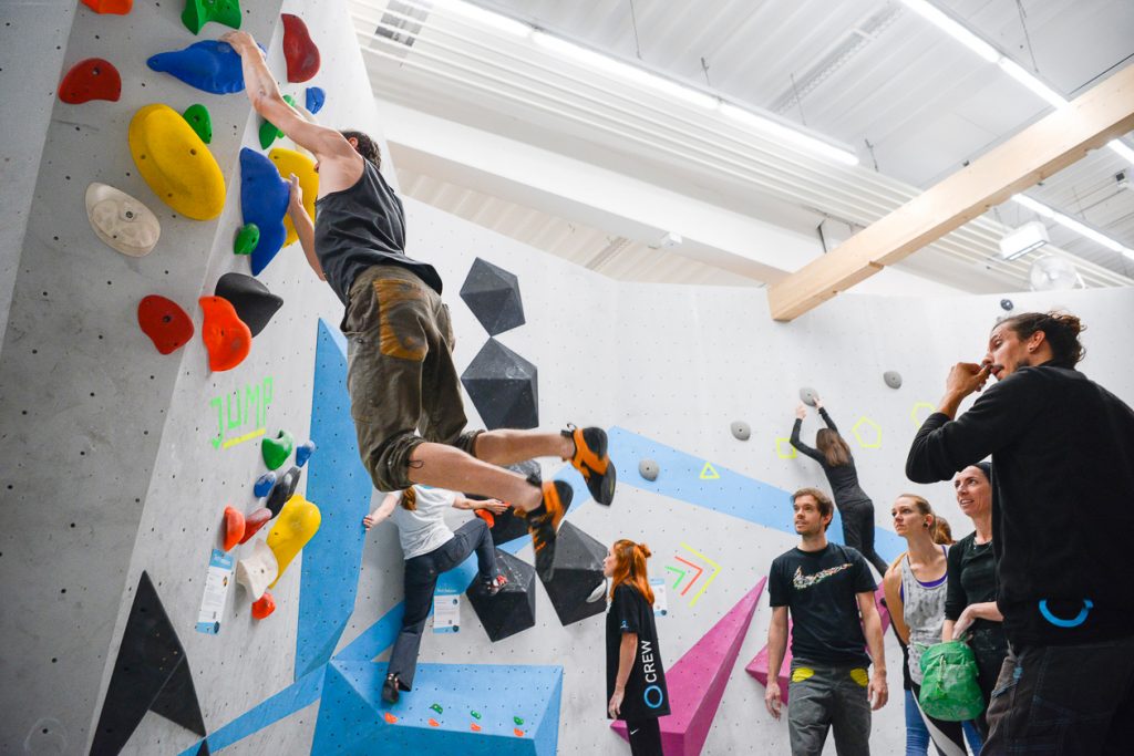 Tech Session Nr 2 2018 in der Boulderwelt Frankfurt
