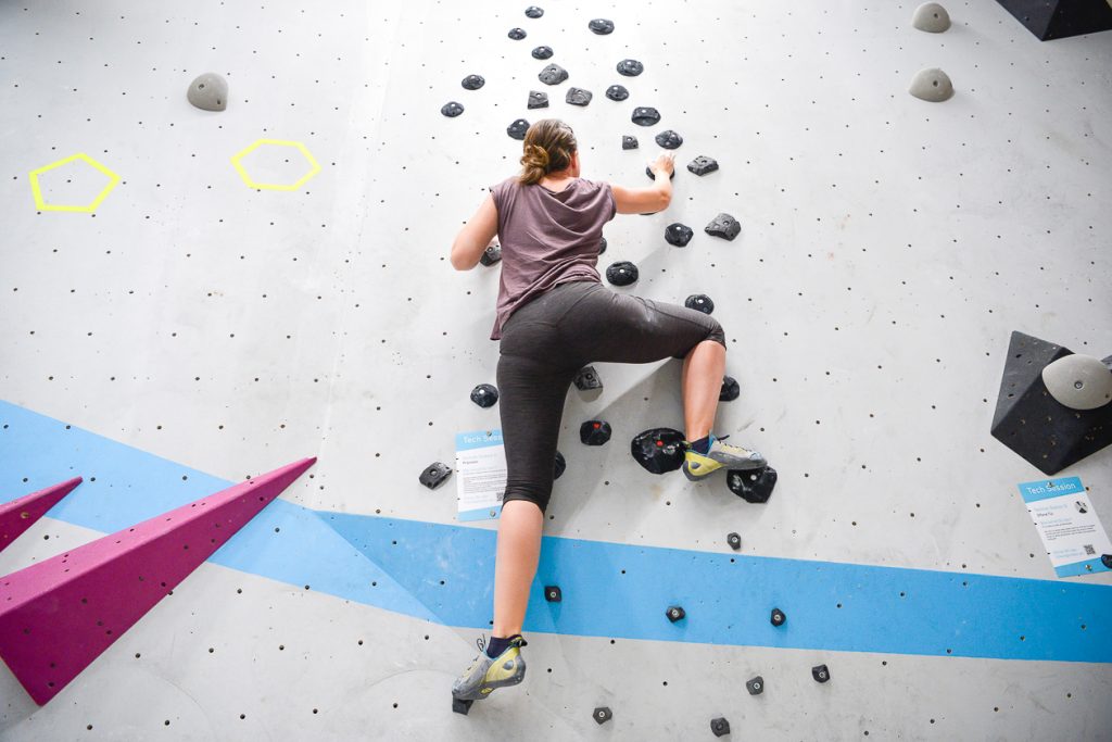 Tech Session Nr 2 2018 in der Boulderwelt Frankfurt