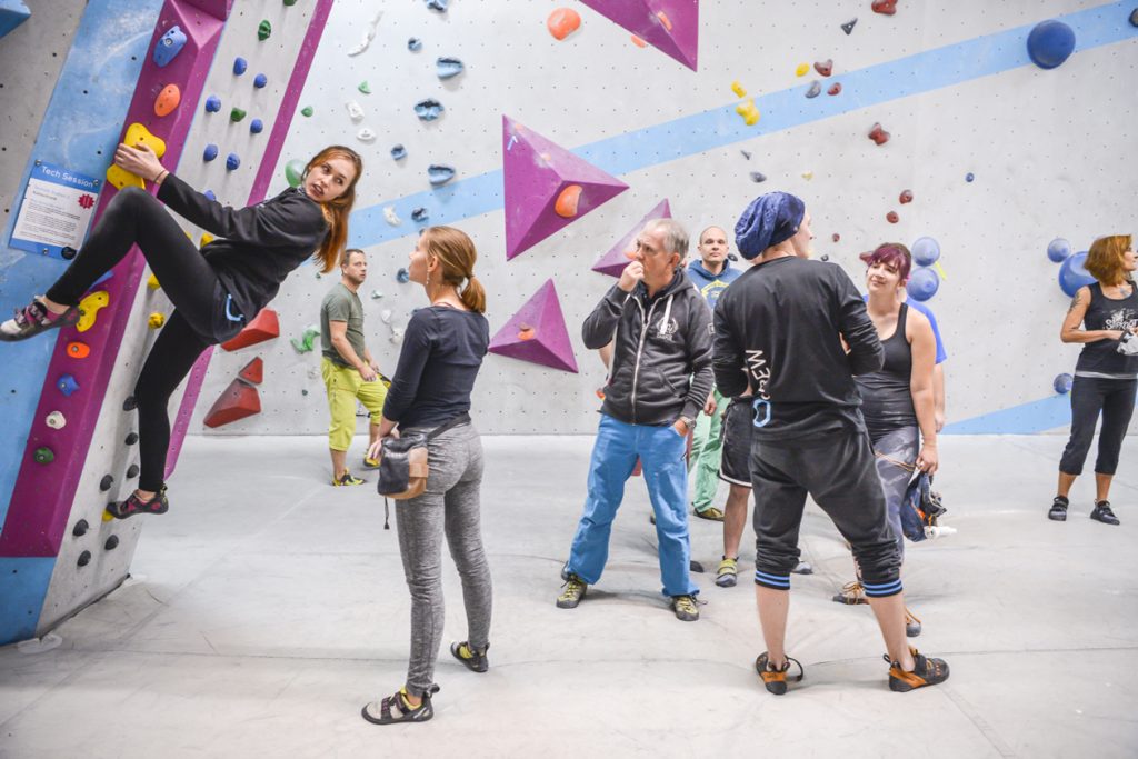 Tech Session Nr 4 2019 in der Boulderwelt Frankfurt