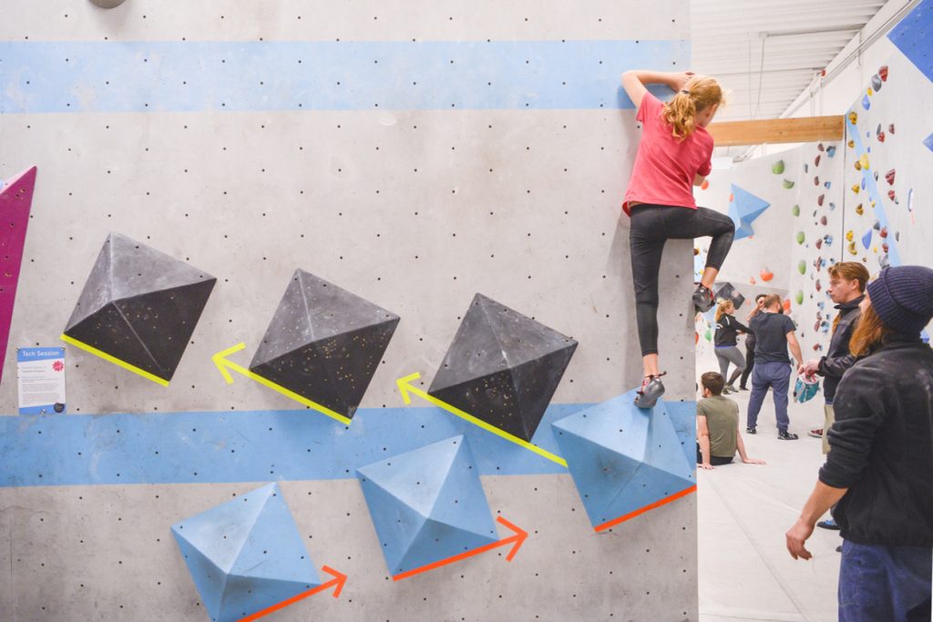 Tech Session Nr 4 2019 in der Boulderwelt Frankfurt