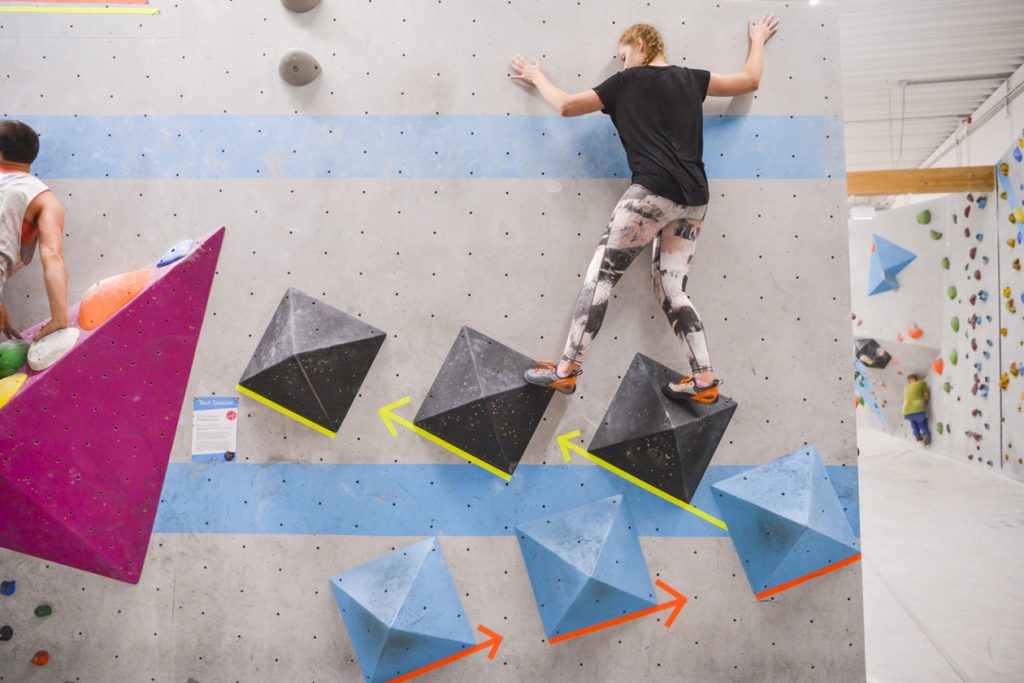 Tech Session Nr 4 2019 in der Boulderwelt Frankfurt