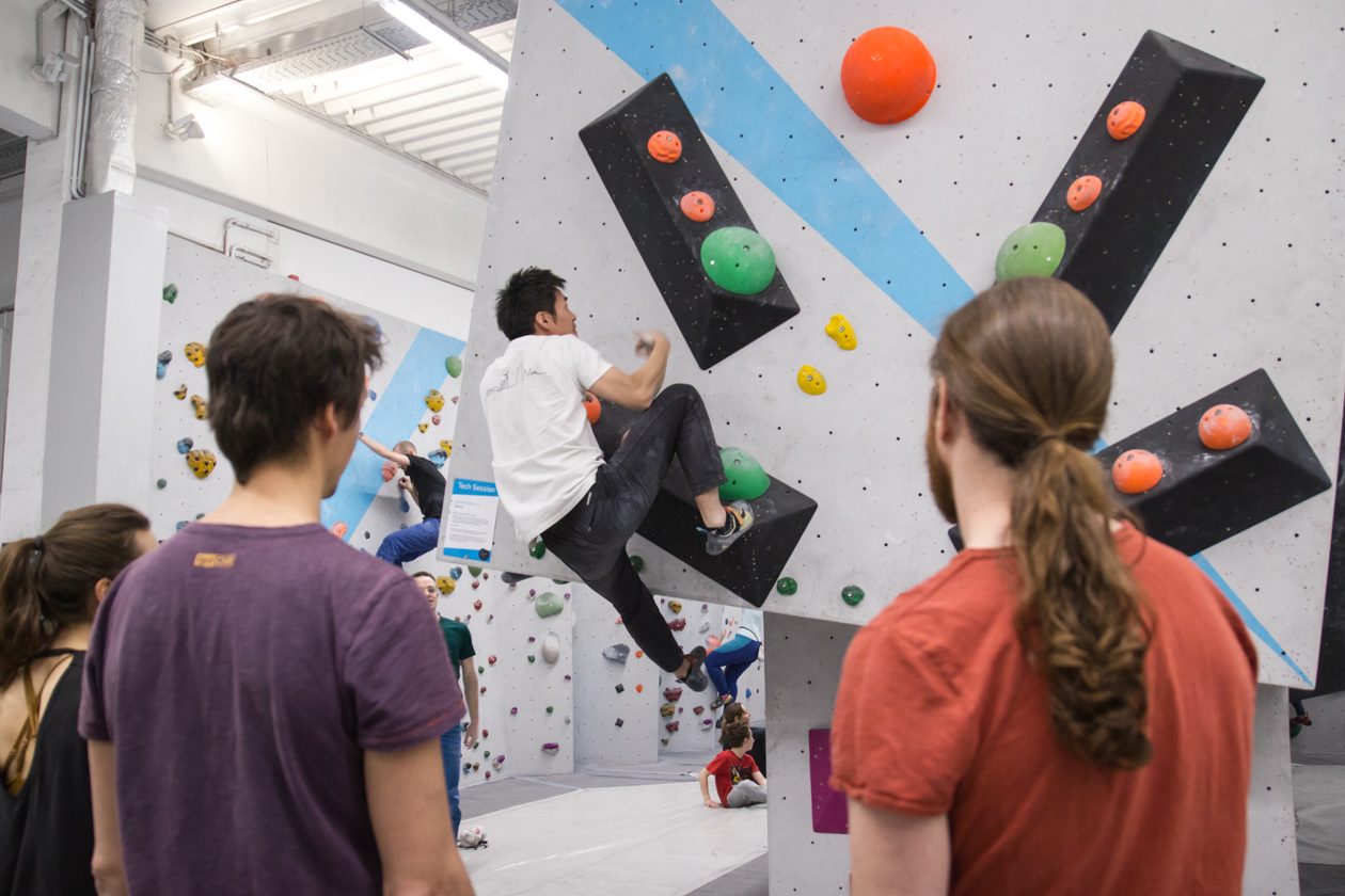 Tech Session Nr 5 2020 in der Boulderwelt Frankfurt