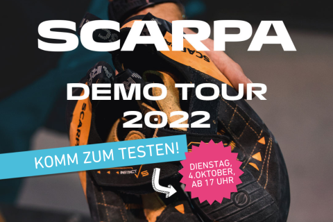 Scarpa Demo Tour - Boulderwelt Frankfurt