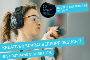 Werde Routenschrauber*in in der Boulderwelt! Bewirb Dich jetzt!