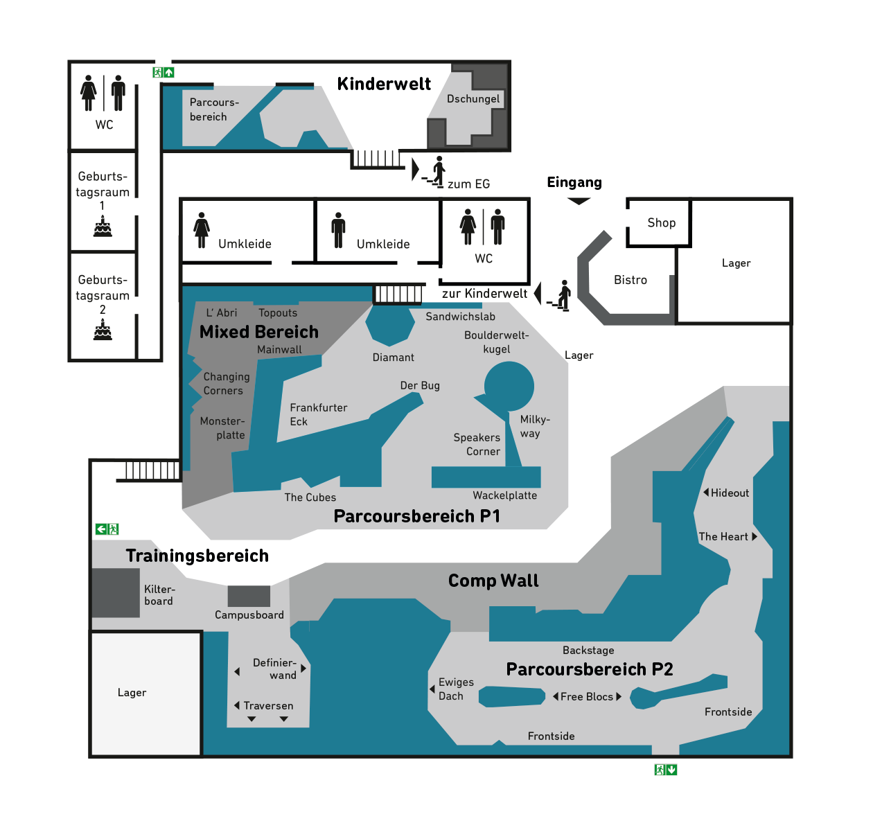 Hallenplan BWF